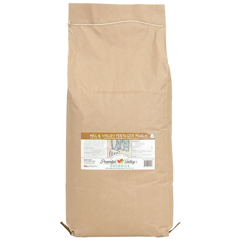 Hill & Valley Fertilizer Mix Plus N 2.0-4.0-4.0 (40 Lb) 3 Hill & Valley Fertilizer Mix Plus N 2.0-4.0-4.0 (40 Lb)