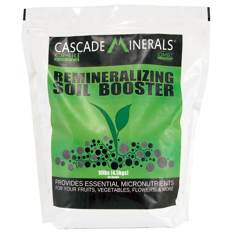 Cascade Minerals Remineralizing Soil Boost (10 Lb Bag) 3 Cascade Minerals Remineralizing Soil Boost (10 Lb Bag)