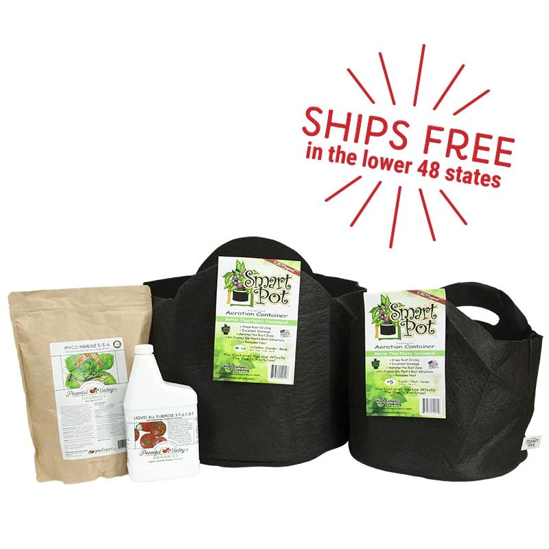 Container Garden Kit 3 Container Garden Kit