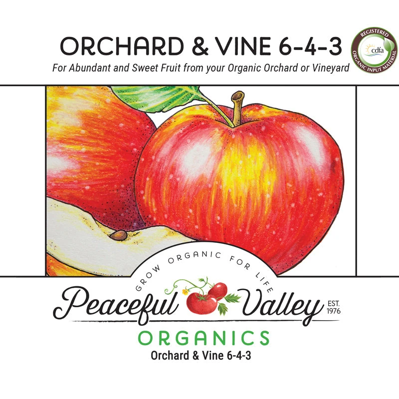 Peaceful Valley Organics Orchard And Vine 6-4-3 (4 Lb) 4 Peaceful Valley Organics Orchard And Vine 6-4-3 (4 Lb) - Billede 2