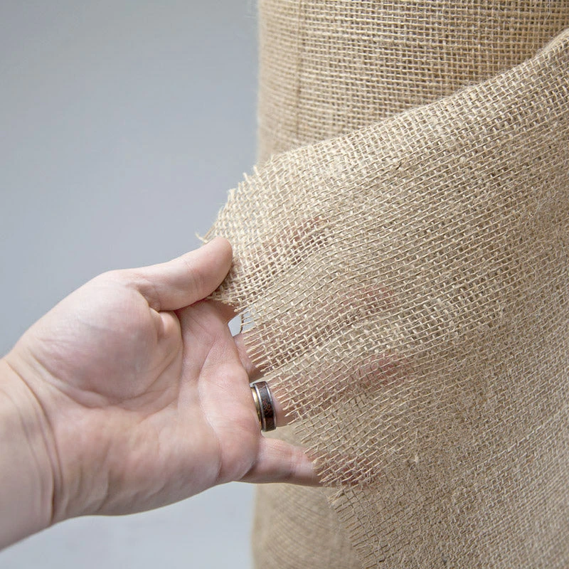 100% Natural Burlap (4' X 250' Roll) 4 100% Natural Burlap (4' X 250' Roll) - Billede 2