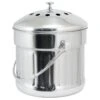 Jumbo Stainless Steel Compost Pail (1.5 Gal) 1 Jumbo Stainless Steel Compost Pail (1.5 Gal) -Brandt Butik jumbo stainless steel compost pail 1 5 gal