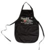 Peaceful Valley's Organic Black Cotton Apron -Brandt Butik peaceful valley s organic black cotton apron