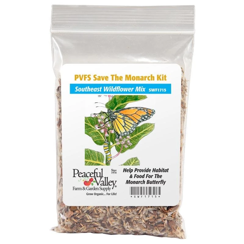 Peaceful Valley Save The Monarch Kit - Southeast (1/8 Lb) 3 Peaceful Valley Save The Monarch Kit - Southeast (1/8 Lb)