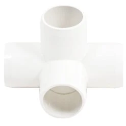 PVC Snap Fitting - 4 Way (1")