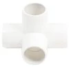 PVC Snap Fitting - 4 Way (3/4") -Brandt Butik pvc snap fitting 4 way 3 4