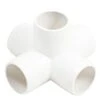 PVC Snap Fitting - 5 Way (1") -Brandt Butik pvc snap fitting 5 way 1